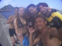 エバーブルー屋久島 本日の海
