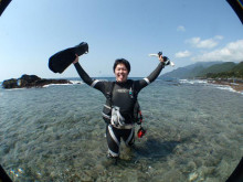 エバーブルー屋久島 本日の海