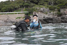 エバーブルー屋久島 本日の海
