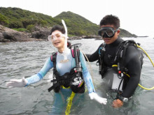 エバーブルー屋久島 本日の海