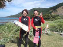 エバーブルー屋久島 本日の海