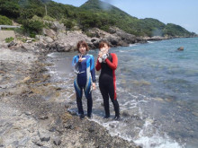 エバーブルー屋久島 本日の海
