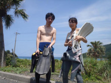 エバーブルー屋久島 本日の海