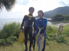 エバーブルー屋久島 本日の海