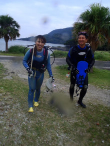 エバーブルー屋久島 本日の海