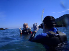 エバーブルー屋久島 本日の海