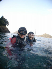 屋久島の楽しみ スキューバダイビング ◆今日の海◆