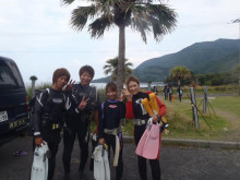 屋久島ダイビングならエバーブルー屋久島 ◆今日の海ログ◆